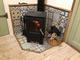 Making the hut warm and cosy!