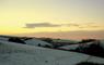 Dawn in the winter