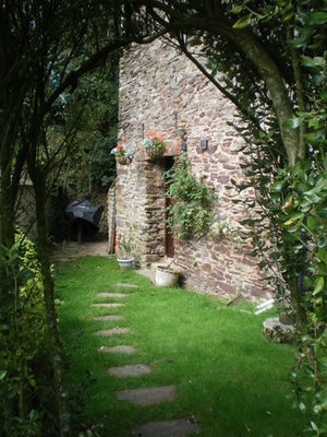 The path to the front door