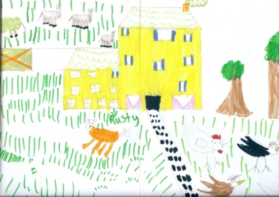 Painting of the farm