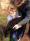 Grandson Jake with our sock lamb