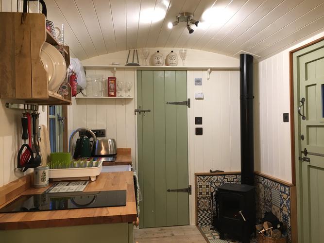 The Puffin wood burning stove