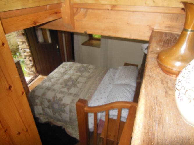 Looking down the stairs